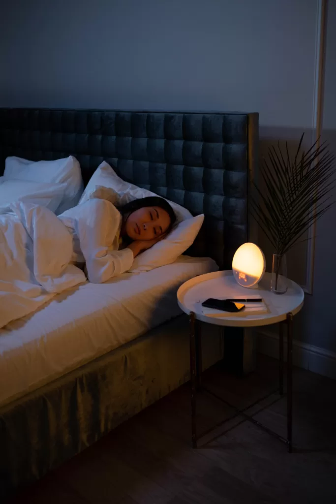 Image of person sleeping.