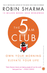 This is the cover image for The 5 AM Club.