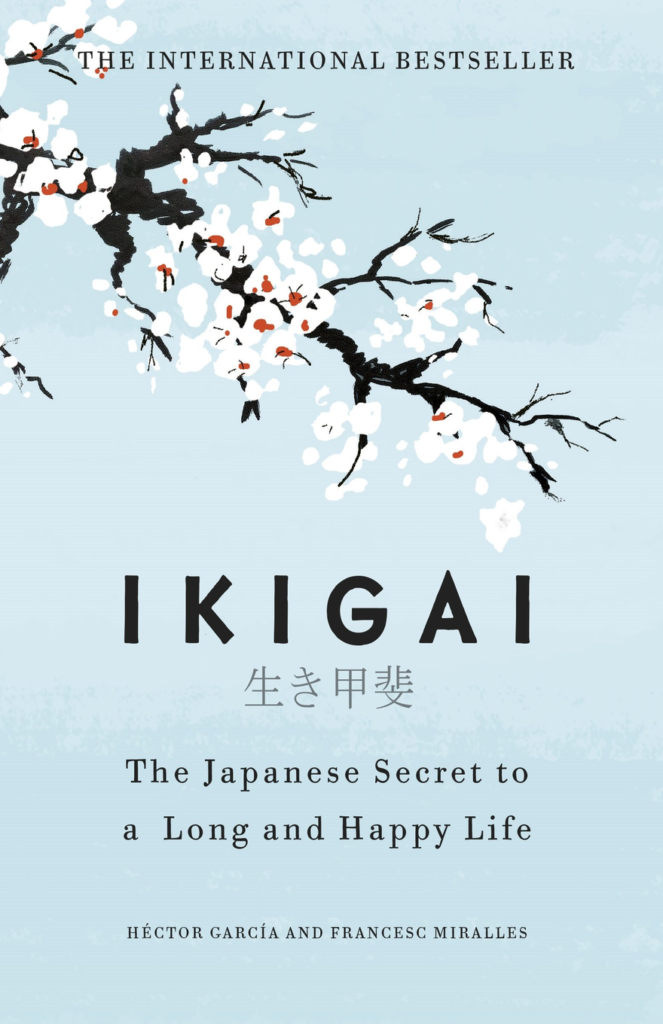 This is the cover image for Ikigai.