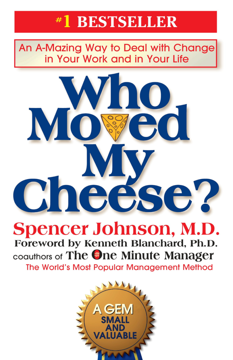 This is the cover image for Who Moved My Cheese.