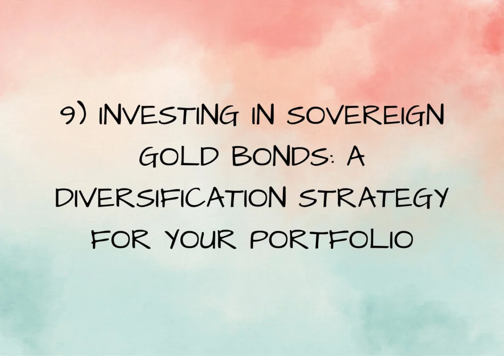 sovereign gold bonds, income, asset, money