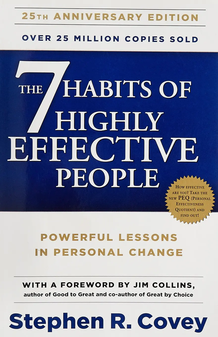 7 Habits Of Highly Effective People book cover