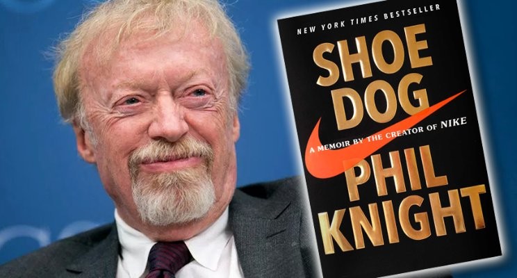 phil knight, shoe dog, book